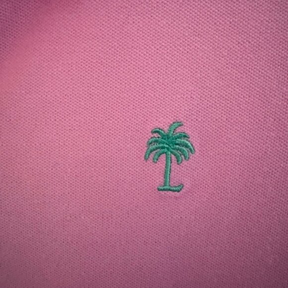 Lilly Pulitzer Island Polo Pink Size M NWT Classic Preppy Golf Top - Picture 3 of 9